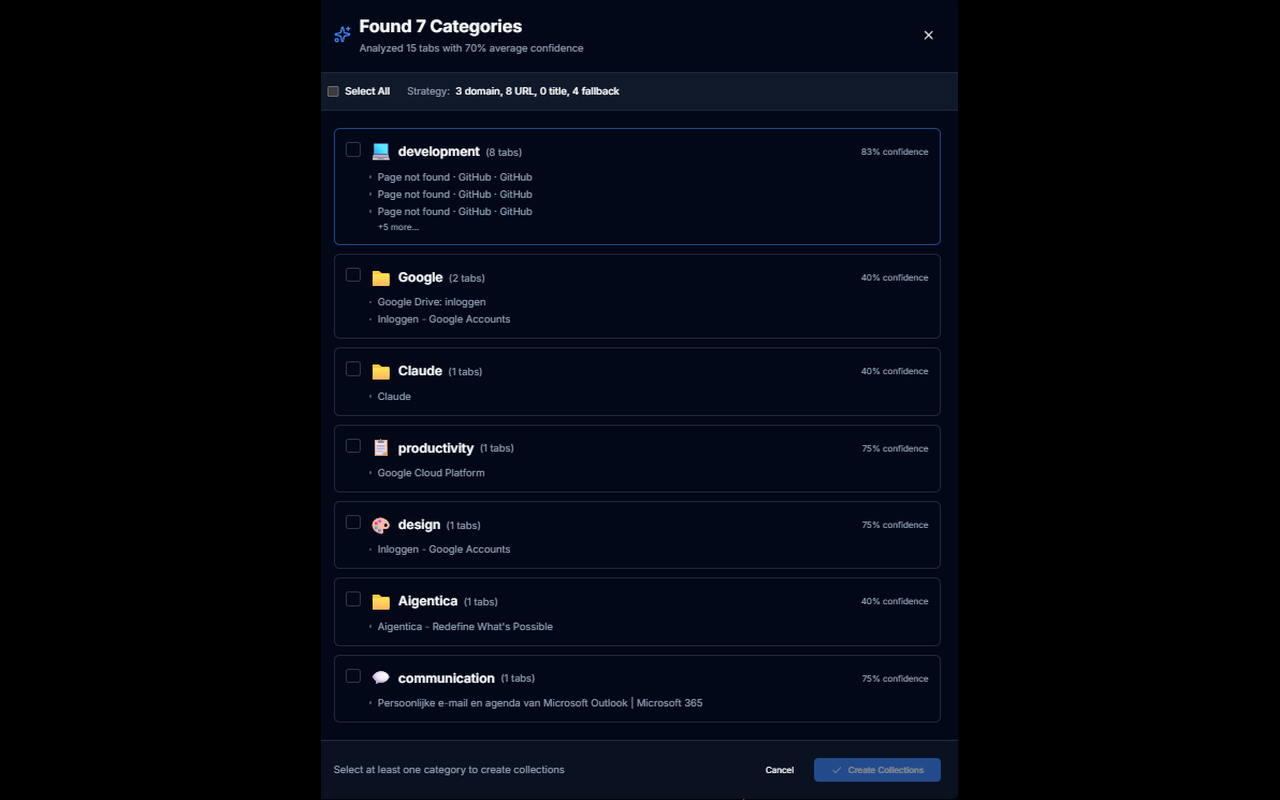 Smart Categorization - Local rules, no AI